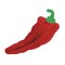 Party Central Club Pack of 12 Red Honeycomb Chili Pepper Hanging Decorations 17"